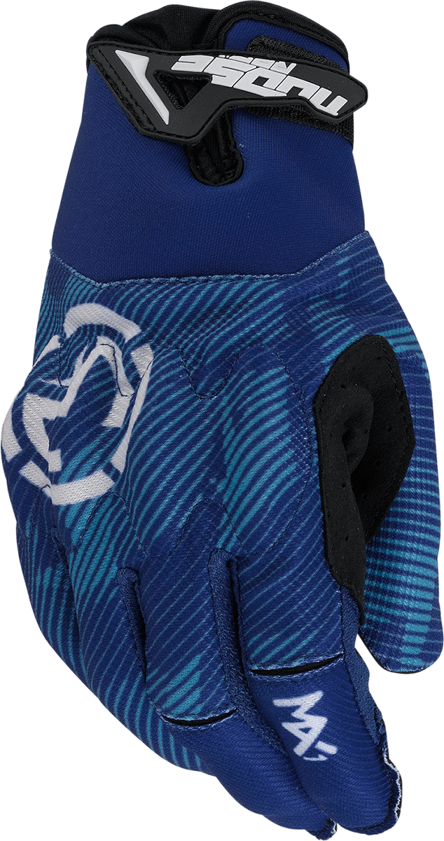 MOOSE OFFROAD MX1™ Gloves Small Blue - Part Number 3330-7369 - Kelly Motorsports