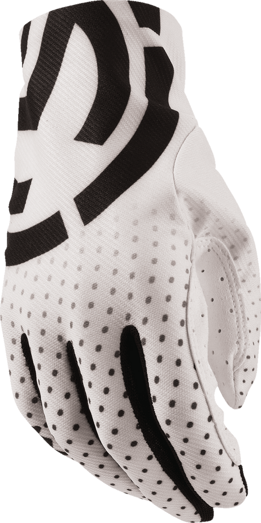 MOOSE OFFROAD MX2™ Gloves White 3XL - Performance Off-Road Motorcycle Gloves with Tacky Grips and Vented Mesh Fingers - Kelly Motorsports