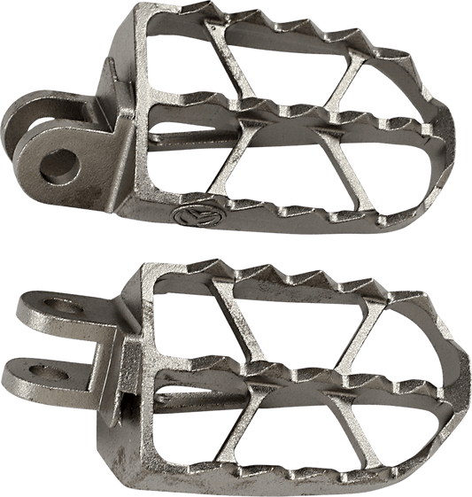 MOOSE OFFROAD ND Series Foot Pegs with 1/2-Inch Offset for Suzuki and Kawasaki NDDRZ-5B - Kelly Motorsports