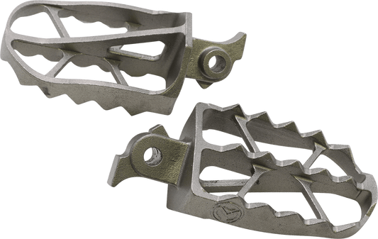 Moose Offroad ND Series Kawasaki NDCRF-5X Foot Pegs - Durable 17-4 Stainless Steel Design - Kelly Motorsports