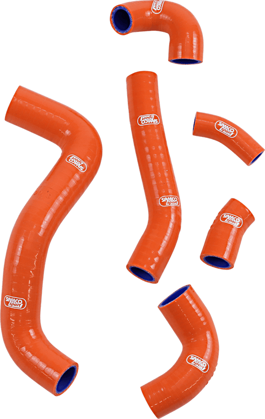Moose Offroad OEM Fit Radiator Hose Kit for Gas Gas and KTM - Orange - Part Number KTM115-OR - Kelly Motorsports
