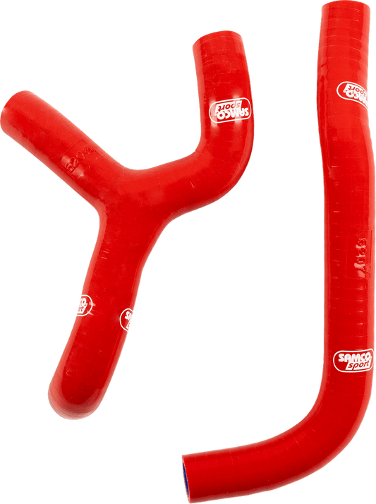 Moose Offroad OEM Fit Radiator Hose Kit for Gas Gas, Husqvarna, KTM - Red (Part Number: KTM-86-RD) - Kelly Motorsports