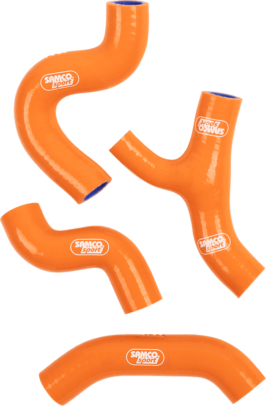 Moose Offroad OEM Fit Radiator Hose Kit - Orange for Husqvarna and KTM | Part Number KTM-91-OR - Kelly Motorsports