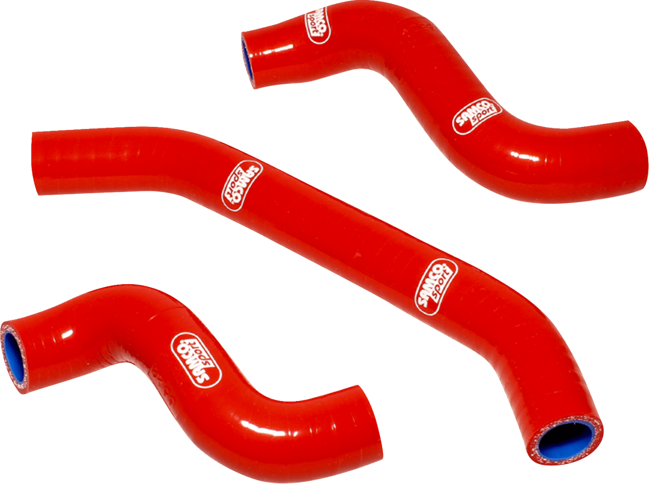 MOOSE Offroad OEM Fit Radiator Hose Kit - Red for Gas Gas, Husqvarna, KTM Part KTM-130-RD - Kelly Motorsports
