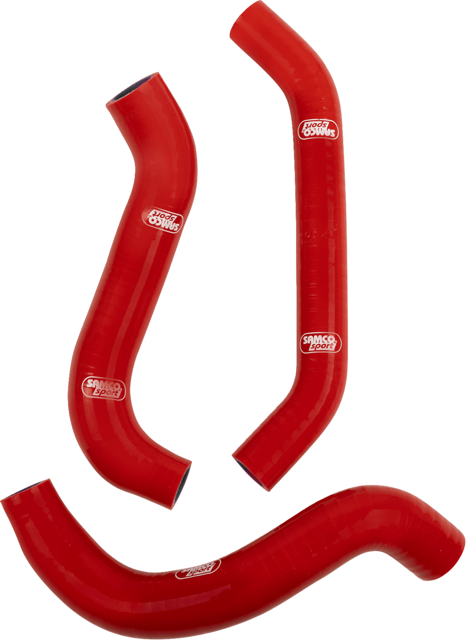 Moose Offroad OEM Fit Radiator Hose Kit - Red for Gas Gas, Husqvarna, KTM - Part Number KTM-129-RD - Kelly Motorsports