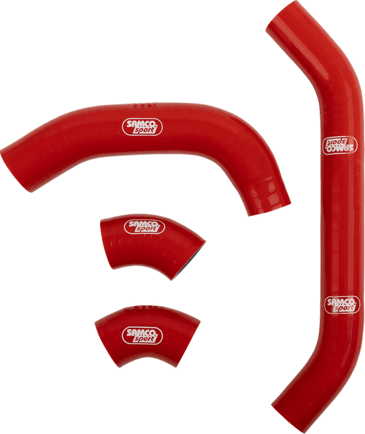 Moose Offroad OEM Fit Radiator Hose Kit - Red for Gas Gas, Husqvarna, KTM - Part Number KTM-131-RD - Kelly Motorsports