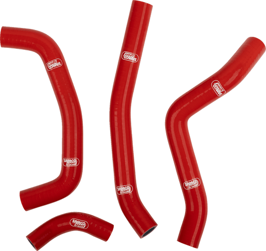 Moose Offroad OEM Fit Radiator Hose Kit - Red for Honda HON-116-RD by Samco Sport - Kelly Motorsports