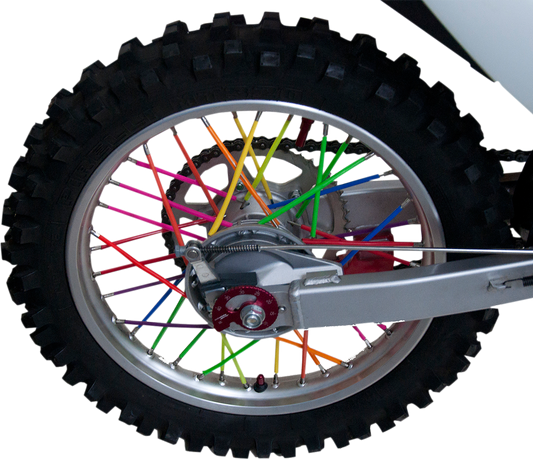 Moose Offroad Orange Spoke Skins for 21-Inch Motorcycle Wheels (80 Pack) - Part O15-6580O - Kelly Motorsports
