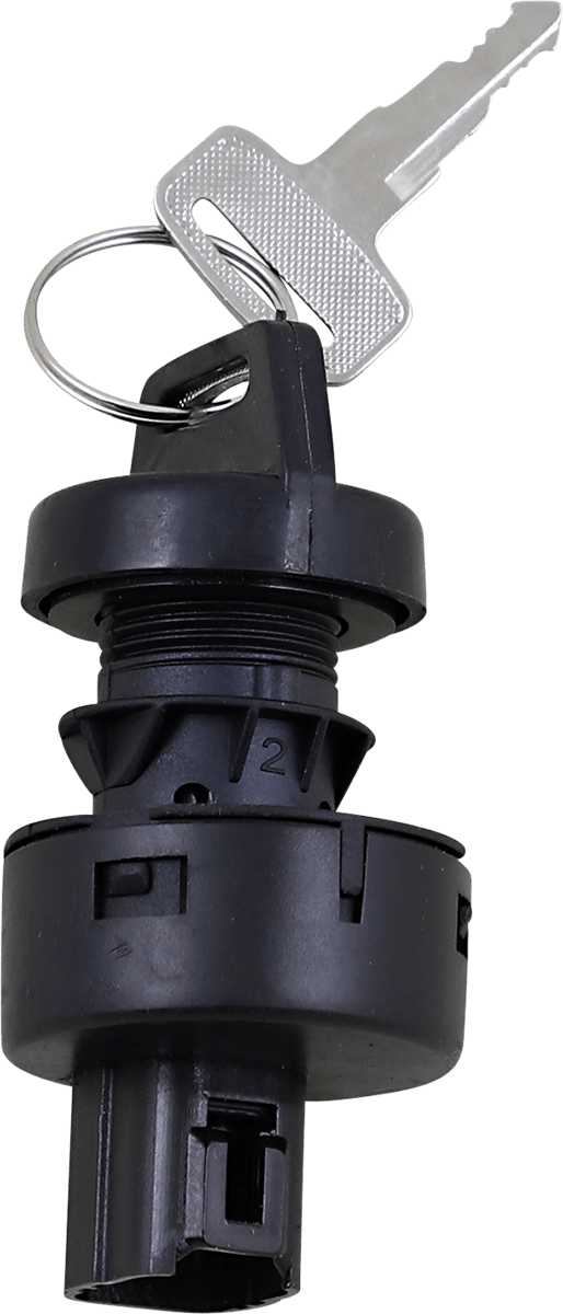 Moose Offroad Polaris Ignition Switch 100-1311-PU – OEM Replacement with Keys and Mounting Nut - Kelly Motorsports