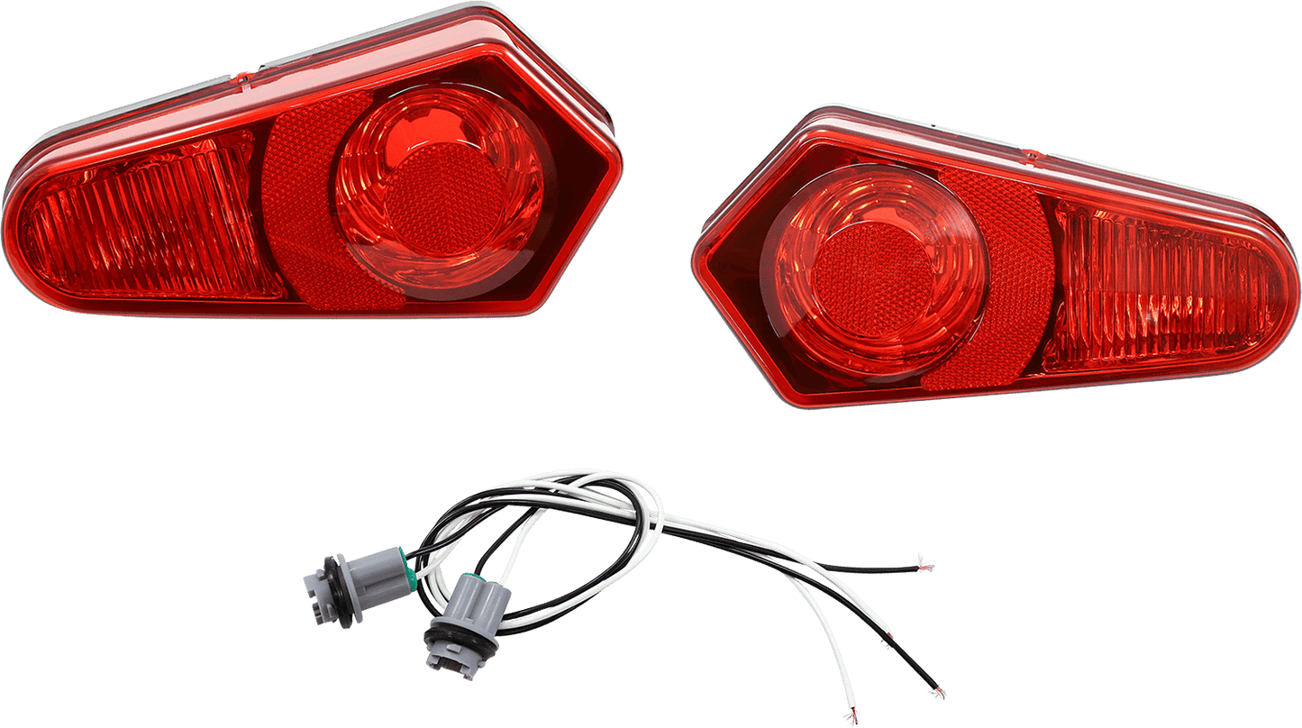 MOOSE OFFROAD Polaris Taillight - Part 100-3451-PU - Kelly Motorsports