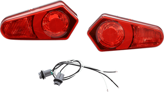 MOOSE OFFROAD Polaris Taillight - Part 100-3451-PU - Kelly Motorsports
