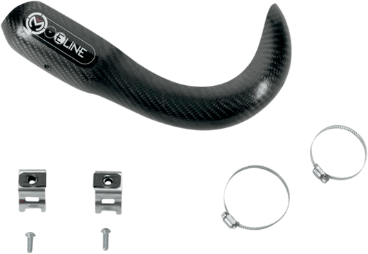 Moose Offroad Powerbomb HPB250F Pipe Guard - High-Performance Carbon Fiber and Composite Protection - Kelly Motorsports