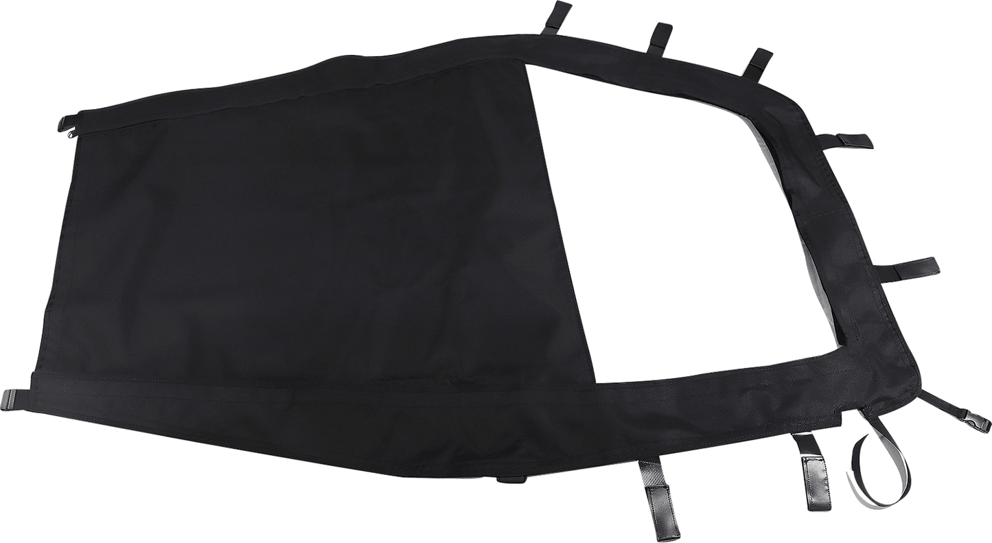 Moose Offroad PR15SE-11 Side Enclosure for Polaris Ranger 2015-2021, Black - Kelly Motorsports