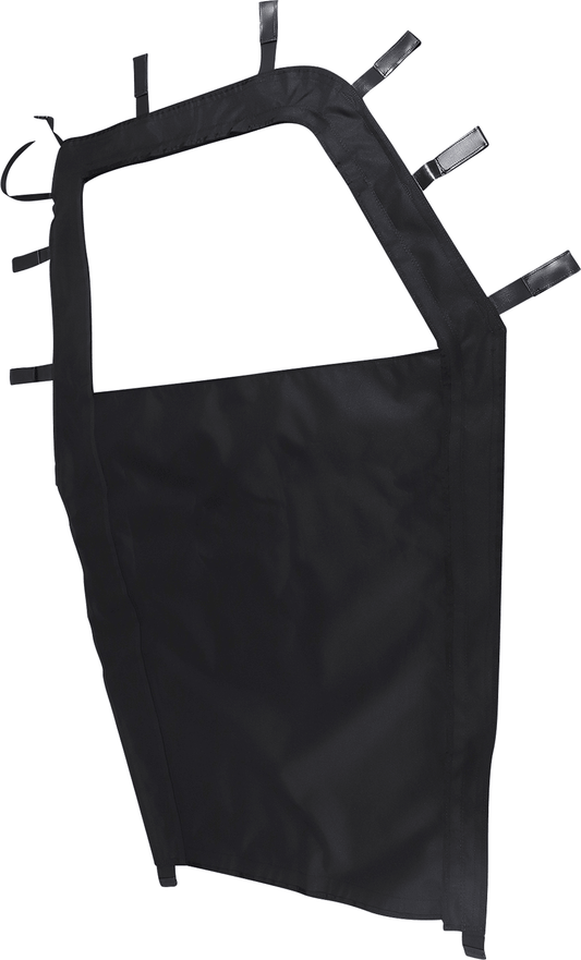 Moose Offroad PR15SE-11 Side Enclosure for Polaris Ranger 2015-2021, Black - Kelly Motorsports
