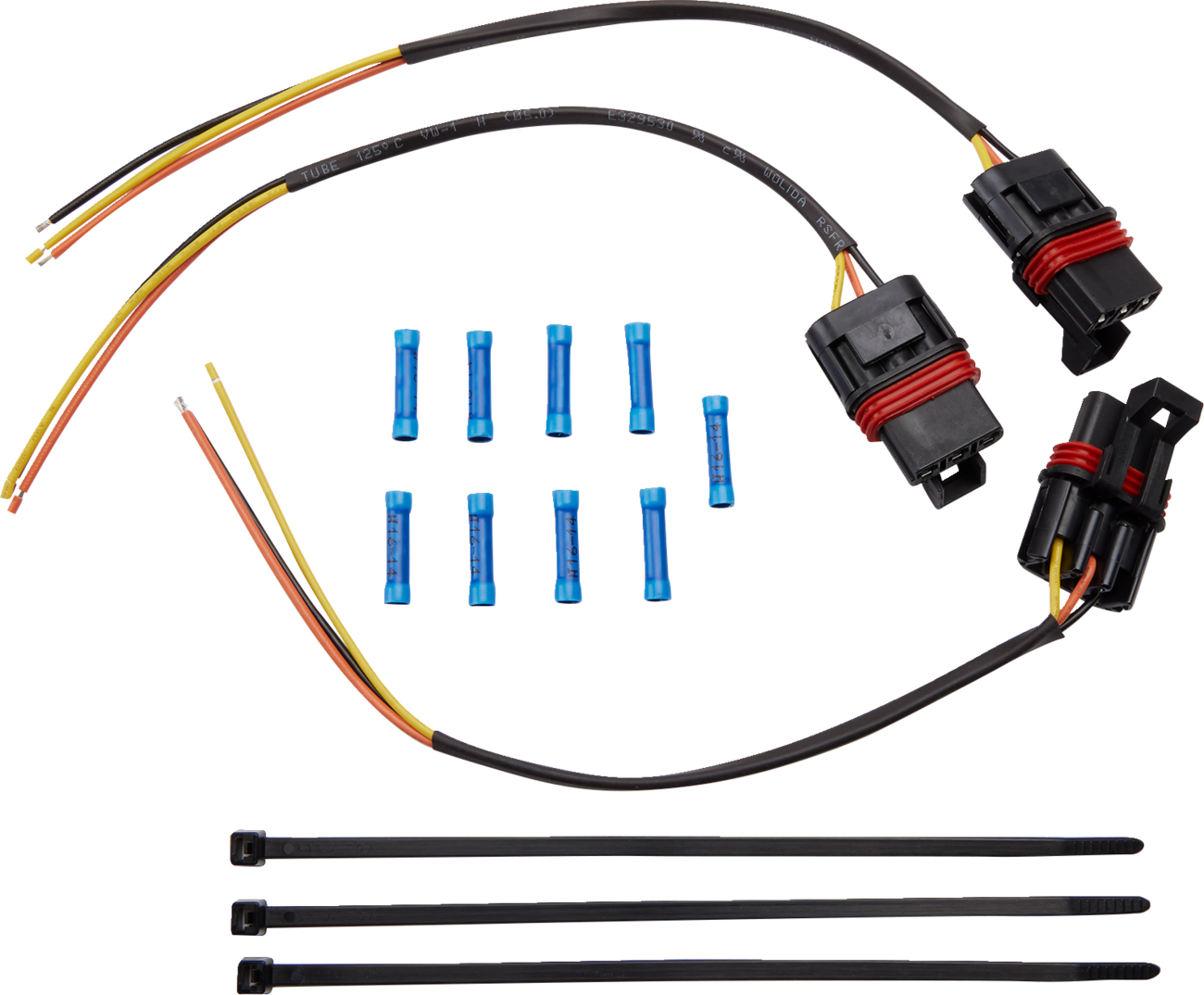 MOOSE OFFROAD Pulse Busbar Pigtail Harness 3-Pack for Polaris 100-2336-3-PU - Kelly Motorsports
