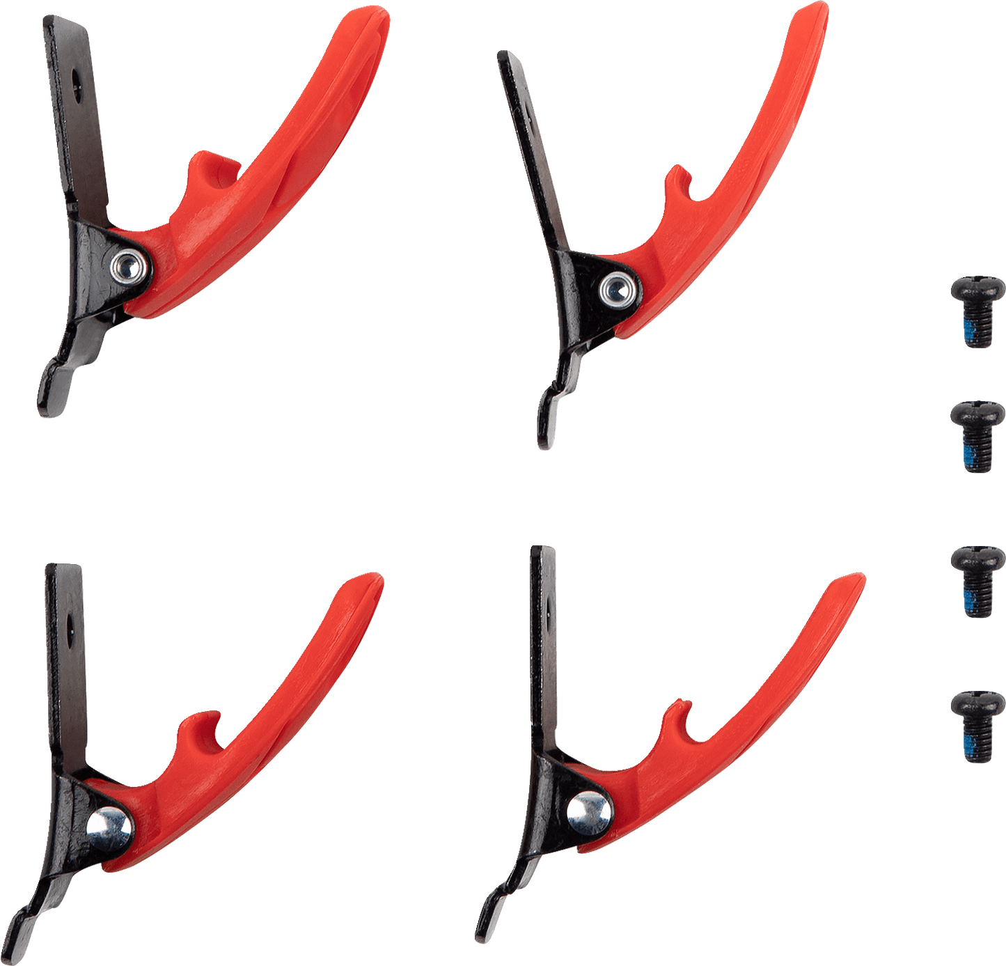 MOOSE OFFROAD Qualifier Boot Buckle Kit - Red, Part Number 3430-1008 - Kelly Motorsports