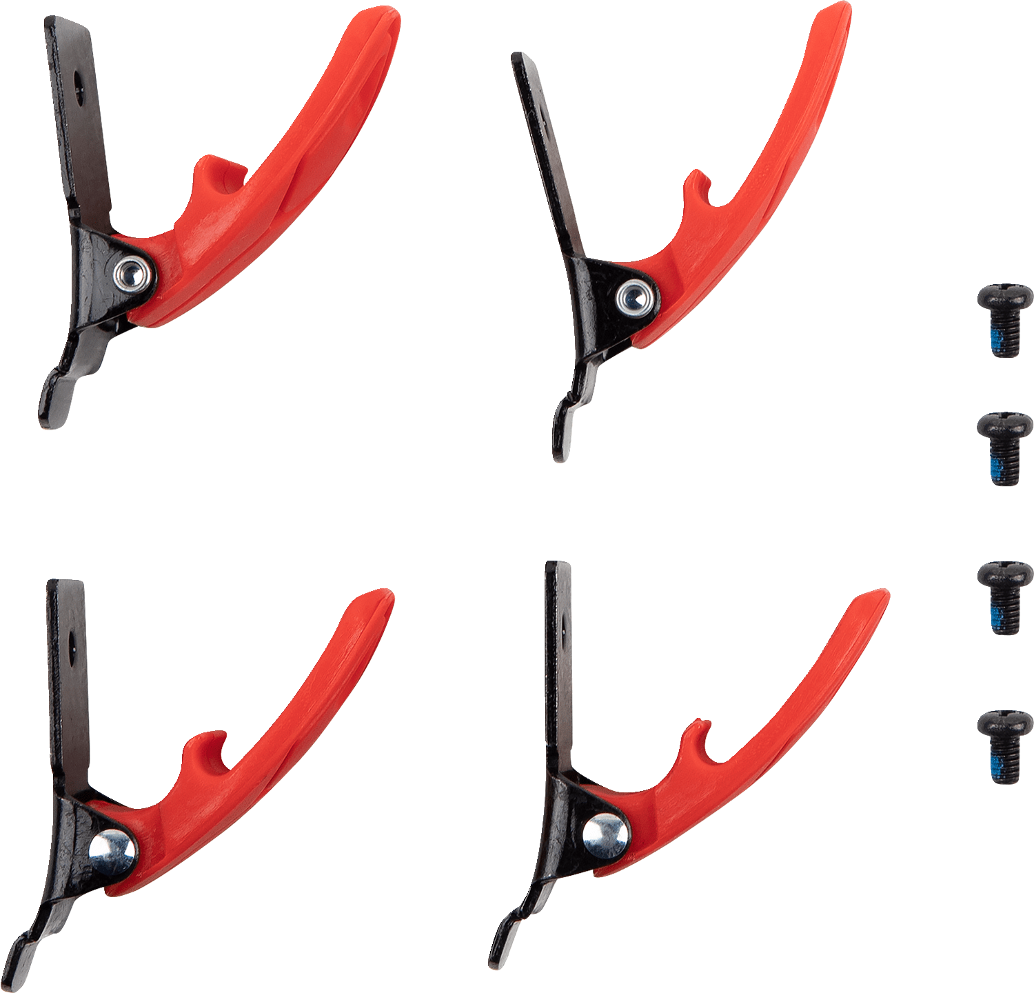 MOOSE OFFROAD Qualifier Boot Buckle Kit - Red, Part Number 3430-1008 - Kelly Motorsports