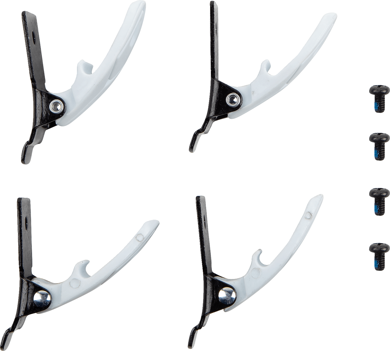 MOOSE OFFROAD Qualifier Boot Buckle Kit - White 3430-1007 - Kelly Motorsports