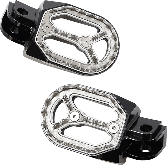 MOOSE OFFROAD Qualifier Foot Pegs for Gas Gas MC P17-54A7B - Standard - Kelly Motorsports