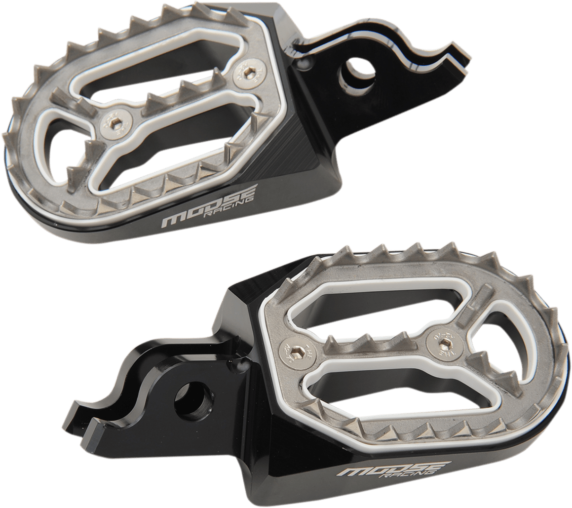 MOOSE OFFROAD Qualifier Foot Pegs for Honda CR/F P17-14A4B - Kelly Motorsports