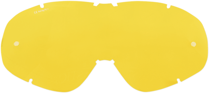 MOOSE OFFROAD Qualifier Lens - Yellow 2602-0584 - Kelly Motorsports