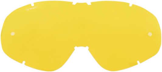 MOOSE OFFROAD Qualifier Lens - Yellow 2602-0584 - Kelly Motorsports