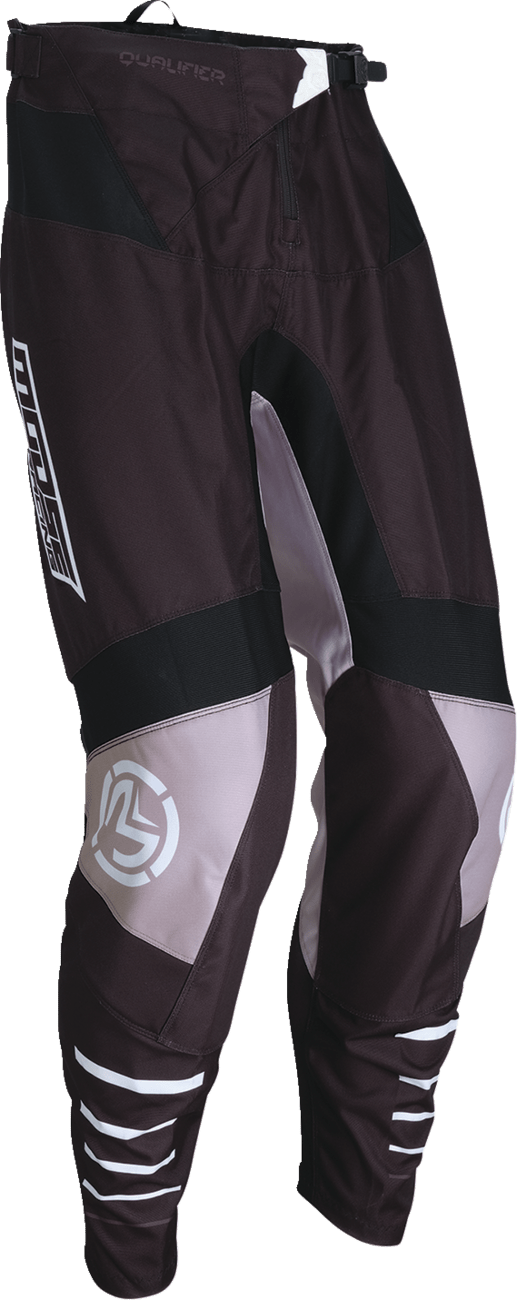 Moose Offroad Qualifier® Pants - Black/White, US 28 - Part 2901-11733 - Kelly Motorsports