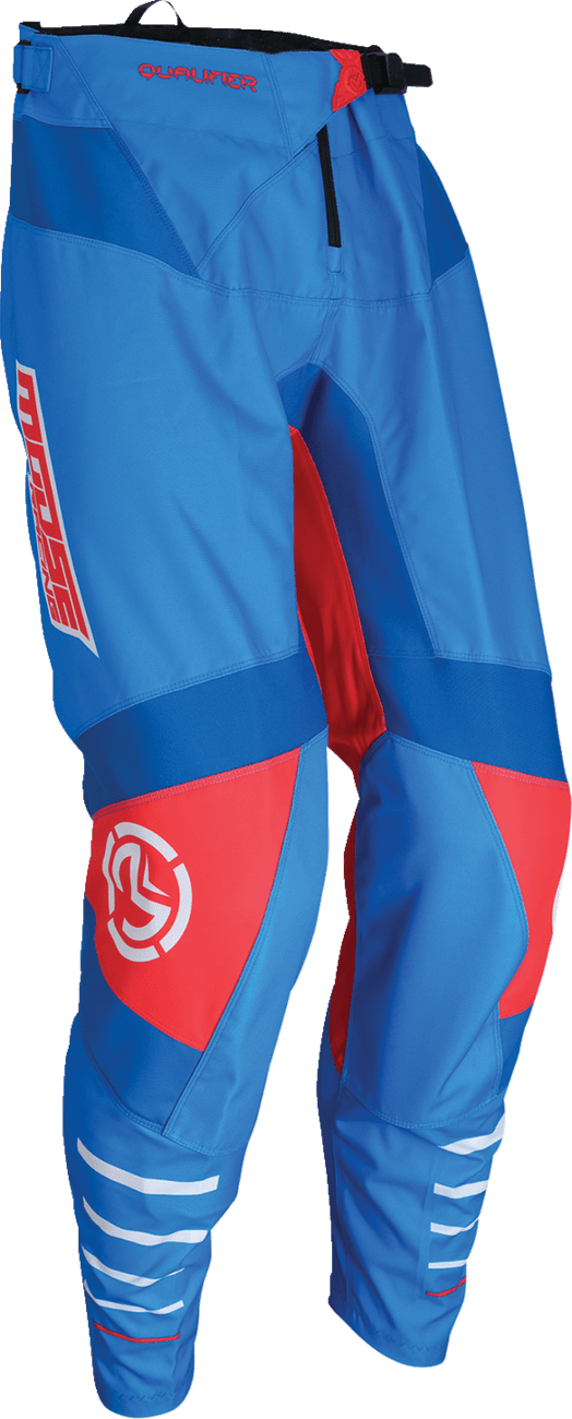 Moose Offroad Qualifier® Pants - Red/White/Blue, US 30 (Part No. 2901-11809) - Kelly Motorsports