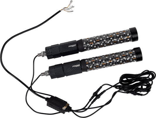 MOOSE OFFROAD Quick Release Whip - 1 Foot Pair PQR-CHSBTR1.8-112-PU - Kelly Motorsports