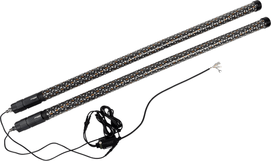 MOOSE OFFROAD Quick Release Whip - 4 ft Pair PQR-CHSBTR1.8-142-PU - Kelly Motorsports