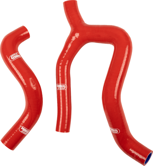 MOOSE OFFROAD Race Fit Radiator Hose Kit - Red for Gas Gas, Husqvarna, KTM - Part Number KTM-110-RD - Kelly Motorsports