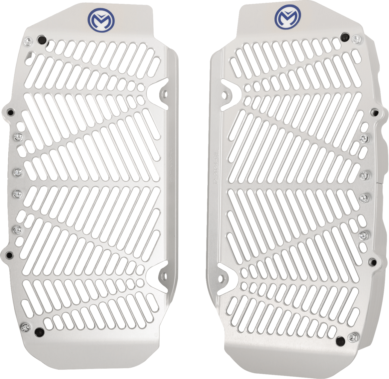 Moose Offroad Radiator Guard for Triumph 12-2024 - Silver, Part Number 12-2024 - Kelly Motorsports