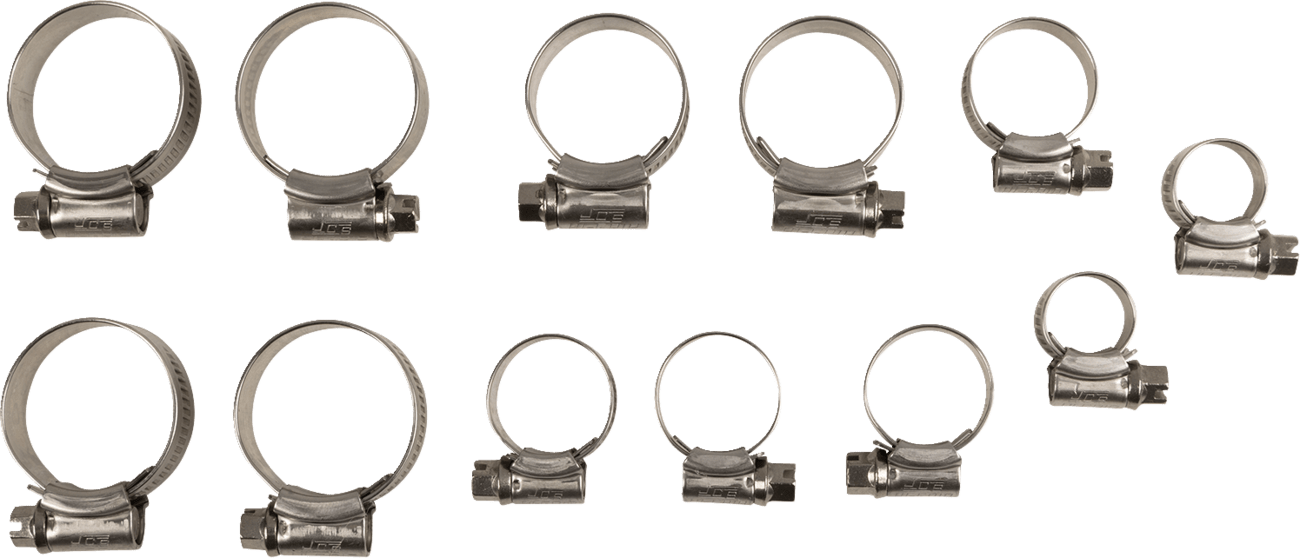 MOOSE Offroad Radiator Hose Clamp Kit for Honda CK HON-120 - Kelly Motorsports
