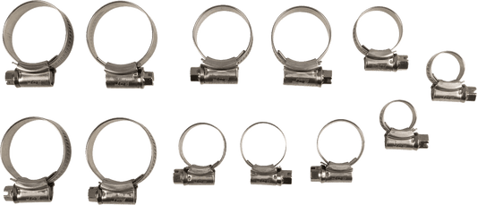 MOOSE Offroad Radiator Hose Clamp Kit for Honda CK HON-120 - Kelly Motorsports