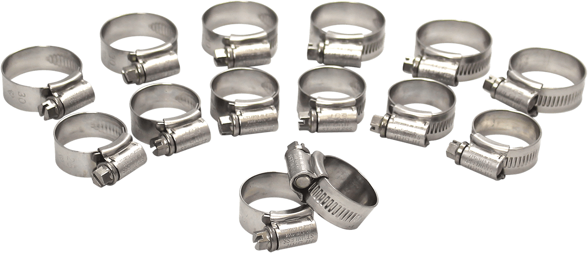 Moose Offroad Radiator Hose Clamp Kit for Honda CK HON-81 - Kelly Motorsports