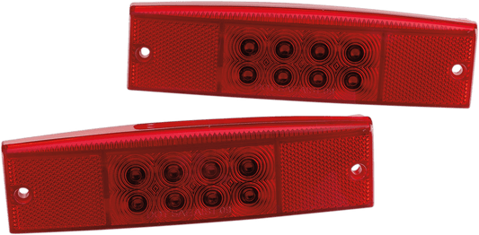 Moose Offroad Ranger Mid LED Taillights 100-2350-PU – Bright Red Replacement for Halogen Lights - Kelly Motorsports