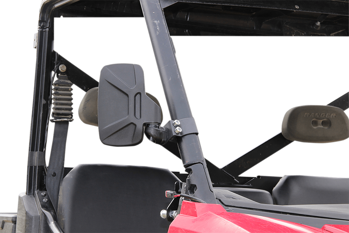MOOSE OFFROAD Ranger Pro-Fit Side View Mirror with Break-away Housing - Black, Part Number 56-18083A - Kelly Motorsports