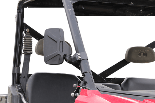 MOOSE OFFROAD Ranger Pro-Fit Side View Mirror with Break-away Housing - Black, Part Number 56-18083A - Kelly Motorsports