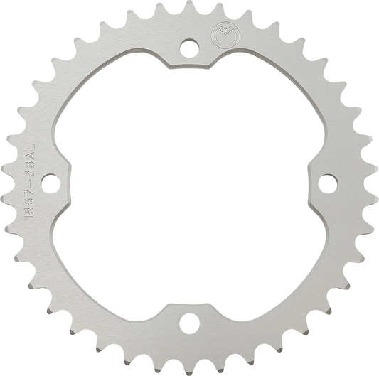 Moose Offroad Rear Aluminum Sprocket – 38 Tooth for Yamaha 1857-38AL - Kelly Motorsports