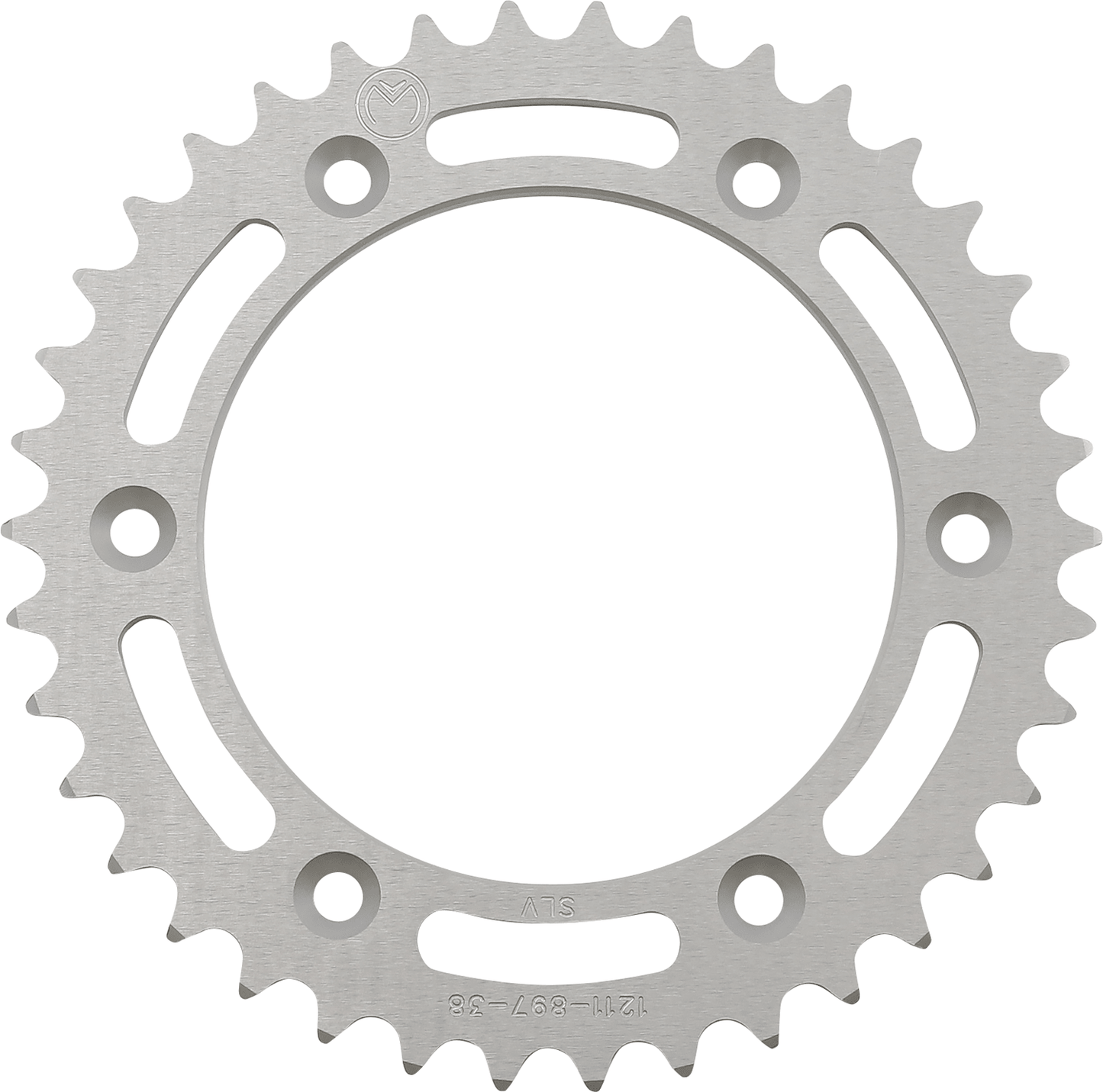 Moose Offroad Rear Aluminum Sprocket for KTM – 38 Tooth, Part Number 897-38AL - Kelly Motorsports