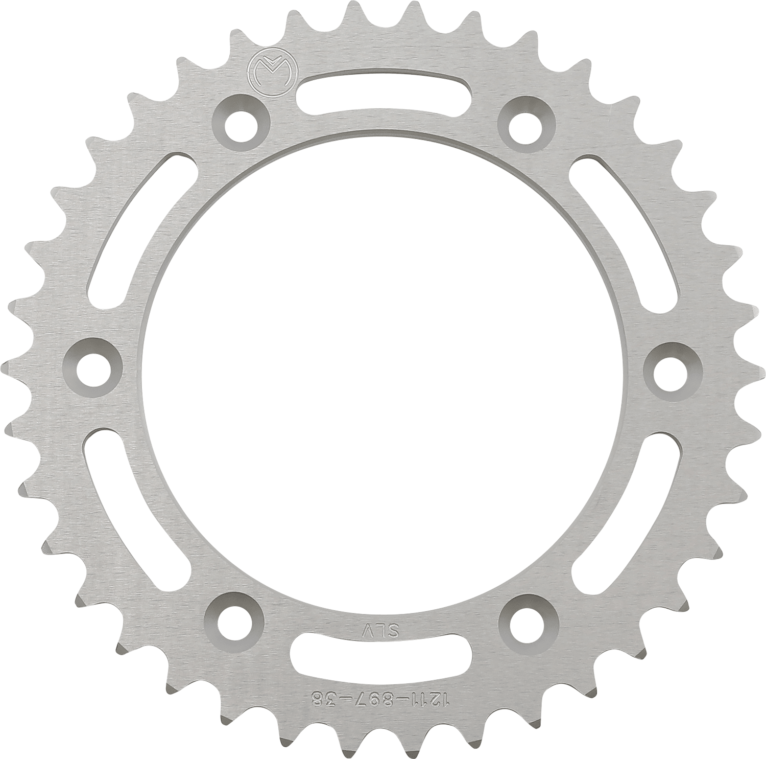 Moose Offroad Rear Aluminum Sprocket for KTM – 38 Tooth, Part Number 897-38AL - Kelly Motorsports