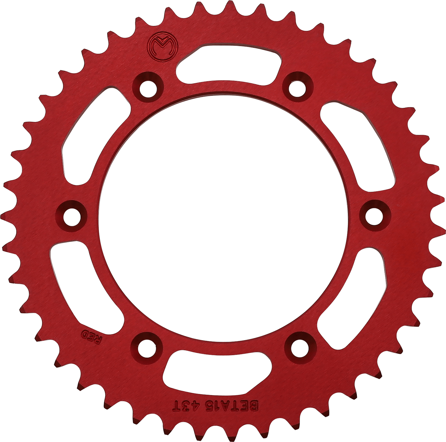 Moose Offroad Rear Sprocket - 43 Tooth Aluminum - Beta 1211-BET-43-13 - Kelly Motorsports