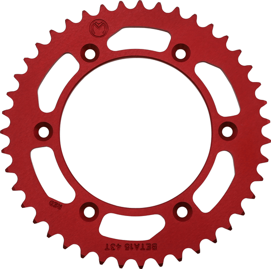 Moose Offroad Rear Sprocket - 43 Tooth Aluminum - Beta 1211-BET-43-13 - Kelly Motorsports