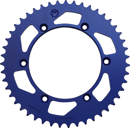 Moose Offroad Rear Sprocket - 47 Tooth for Beta, Gas Gas, Sherco, Suzuki (Part 1211-822-47-12) - Kelly Motorsports