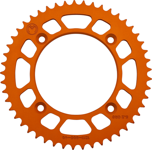 MOOSE OFFROAD Rear Sprocket - 49 Tooth Aluminum for Husqvarna/KTM 1211-895-49-14 - Kelly Motorsports