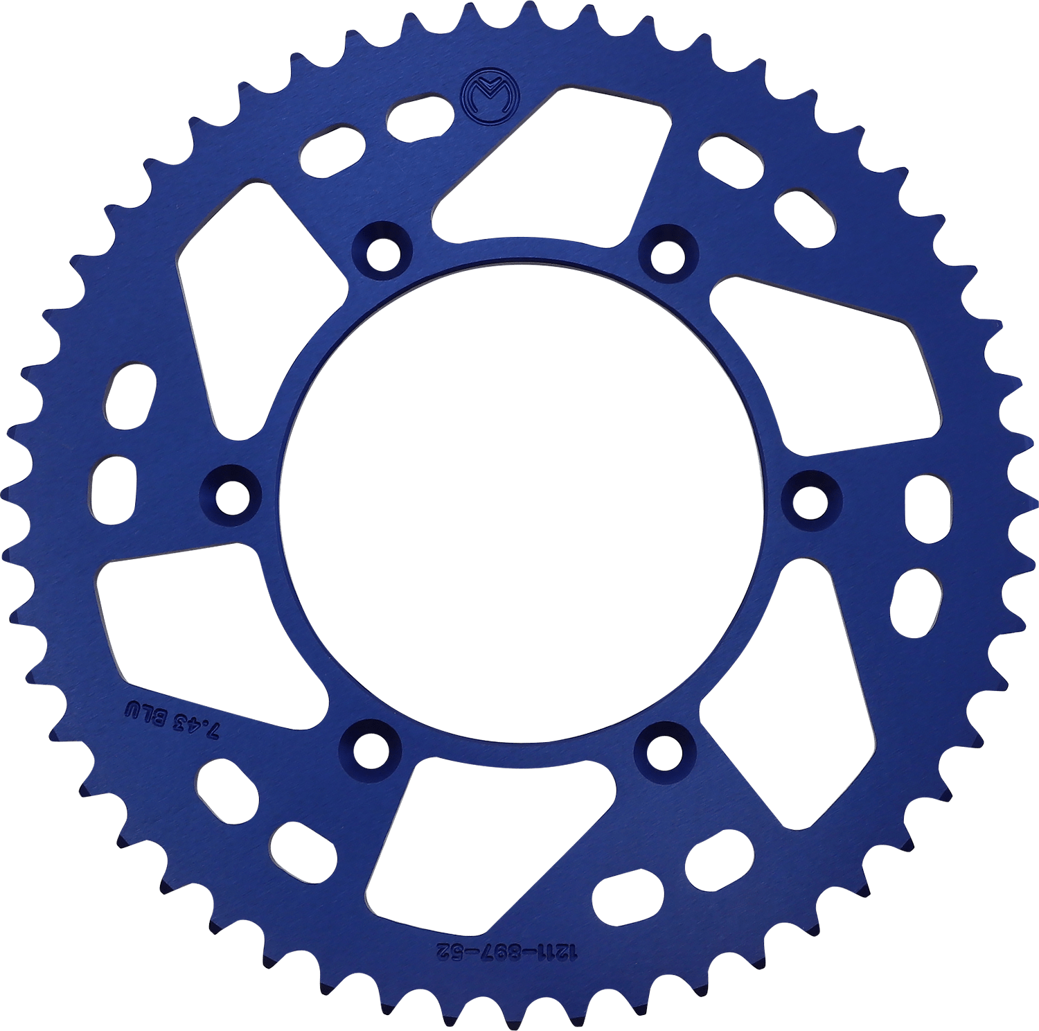 Moose Offroad Rear Sprocket - 52 Tooth Aluminum for Husaberg, Husqvarna, KTM - Part 1211-897-52-12 - Kelly Motorsports