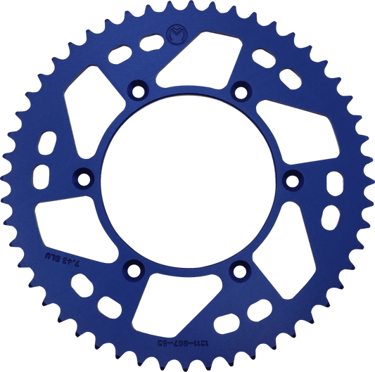 Moose Offroad Rear Sprocket - 52 Tooth Aluminum for Husaberg, Husqvarna, KTM - Part 1211-897-52-12 - Kelly Motorsports