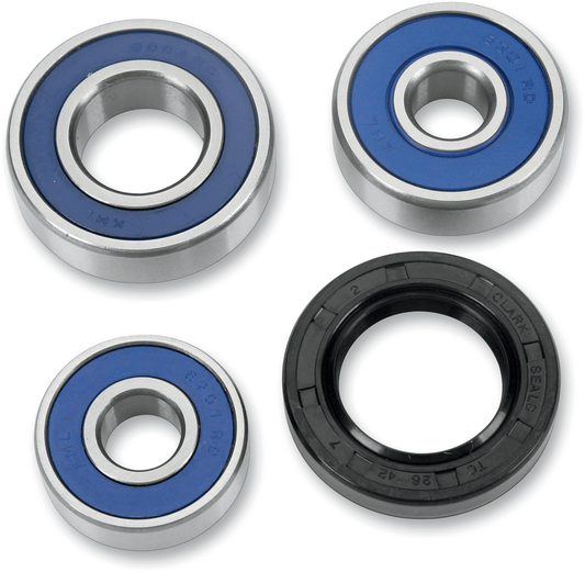 Moose Offroad Rear Wheel Bearing Kit for Suzuki DR-Z and Kawasaki KLX 110 - Part No. 25-1400 - Kelly Motorsports