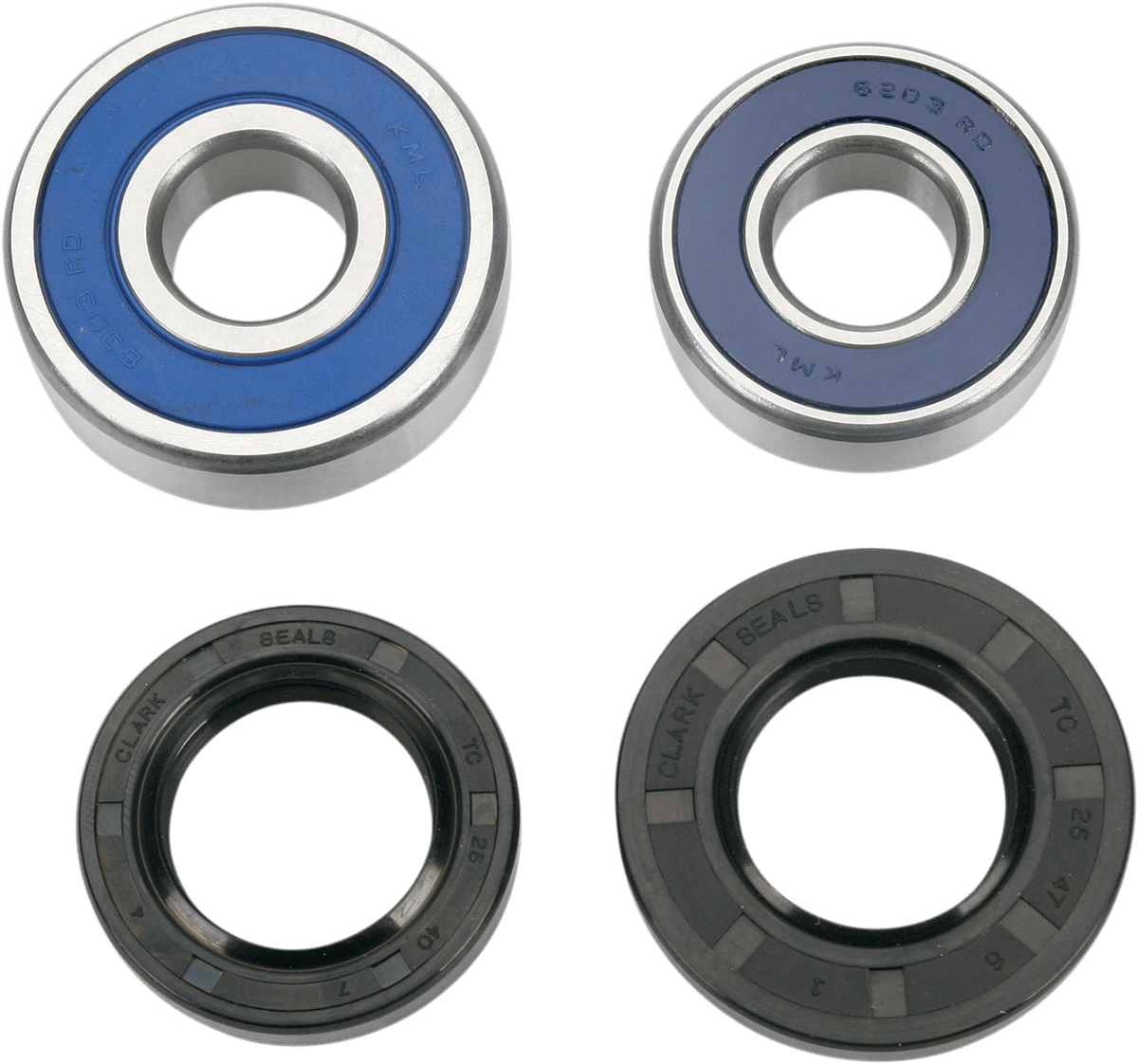 Moose Offroad Rear Wheel Bearing Kit Honda 25-1206 – High-Performance Bearing and Seal Set - Kelly Motorsports