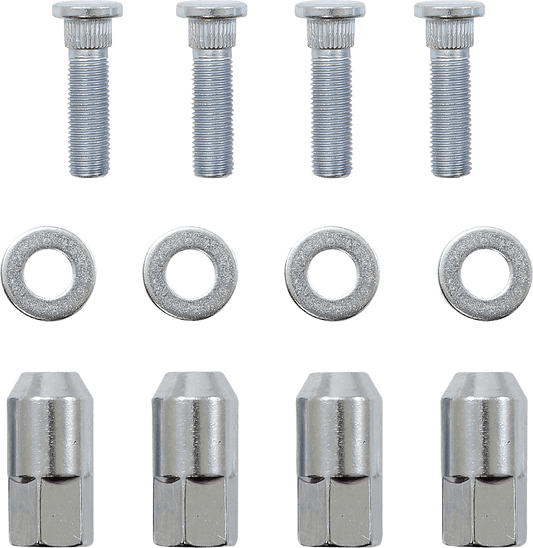 MOOSE OFFROAD Rear Wheel Stud and Nut Kit for 2013-2014 Ranger 800 - Part 85-1111 - Kelly Motorsports